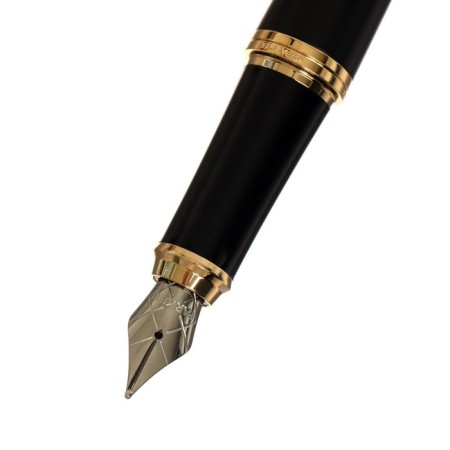 Set Parker Urban Core FK200 Muted Black GT handle feathers + ballpoint handle, brass-6