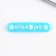Set of wire holder+Micro USB cable "Happy New Year", 1a, 1m