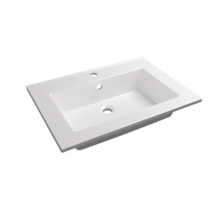 Paola Parma sink, half -vested, 65 cm, rectangular