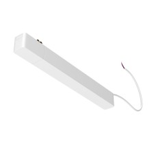 The power supply is built-in Technical tra084DR-200W, 200W, 25.9x2.5x2.9 cm, white color
