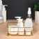 Organizer for storing cosmetic supplies "Rafael", 17 × 12 × 6 cm, golden color