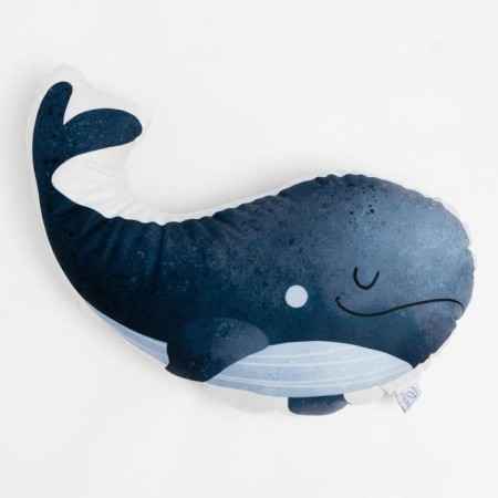 Decorative Ethel Pillow "Kit", 60x35 cm, velor, 100% polyester