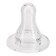 Silicone nipples classic with a slow stream, from 0 months, 3 pcs.