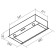 Exposure MBS Monstera 160 Inox, built -in, 750 m3/h, 3 speeds, 60 cm, silver