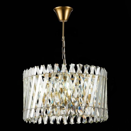 Suspension lamp ST LUCE. SL1170.303.06. Fabio. 6x40 watts, E14, 50x50x29 cm, brass color-1