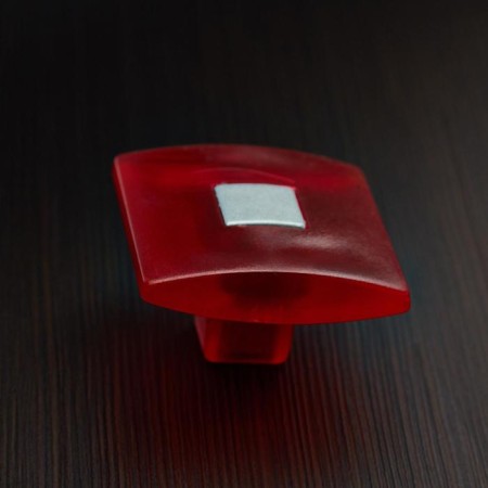 Handle Plastic 003 button, plastic, red-3