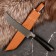 Knock Kopa Kurush - Small, Black, Sukhma, button, Garda tin. NS 420 (13-14 cm)