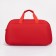 Road bag with lightning, 2 outer pockets, long belt, red color
