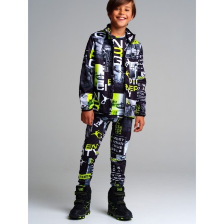 Thermal complex for a boy: trousers, sweatshirt, height 164 cm-2
