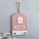 Hooks decorative wood "house. Keys" mix 19x14x3 cm