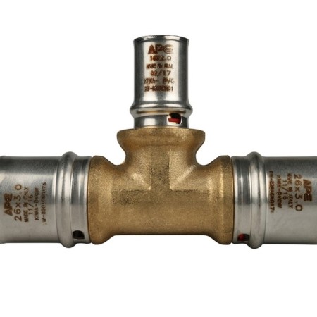 STOUT SFP-0005-261626, d = 26 x 16 x 26 mm, transition, brass-3