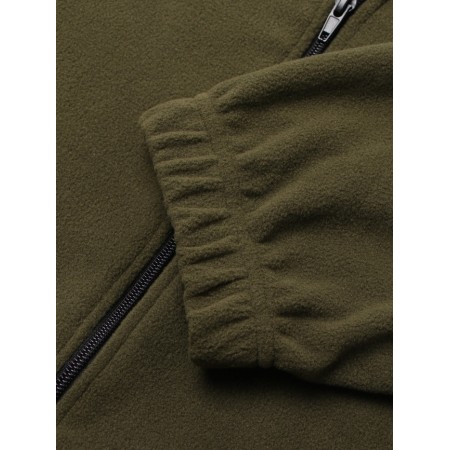 Толстовка для девочки MINAKU: Fleece Soft, цвет хаки, рост 146 см-2