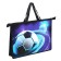 Folder with A4 handles, 335 x 235 x 55 mm, plastic, pens-snuffs, calligrata "Football"