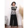 Women's tunic, size 46, black color