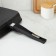 Granite Grill pan, 26 × 26, removable handle, glass cover, anti-stick coating, black color