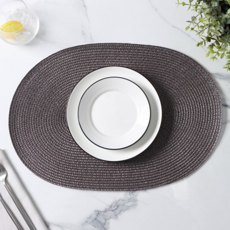 Serving napkin on the Magistro table "Loft", 31 × 45 cm, black color-2
