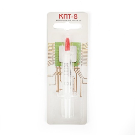 Thermal paste "KPT-8", 3 g, syringe, mix-4