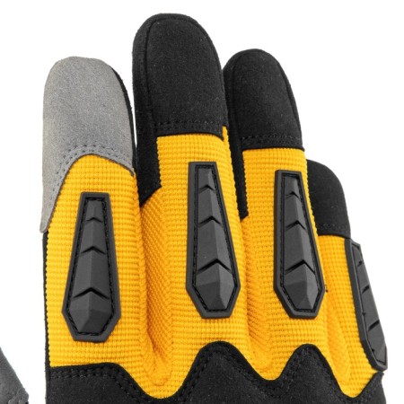 Universal gloves Denzel 90324, reinforced, with protective pads, size 10-4