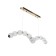 Lamp "Avyiro" 13xLED 91W 3000k brass 100x18x19-169 cm