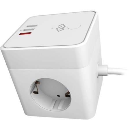 Smart Digma Diplug Cube 1 EU Wi-Fi white (DPC13S)-1