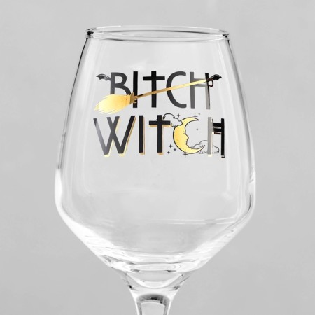 Bitch glass "Bitch Witch", 350 ml-3