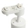 Snow -phase track lamp Feron AL178, IP40, GU10, 15 W, 55x55x175 mm, white color with silver