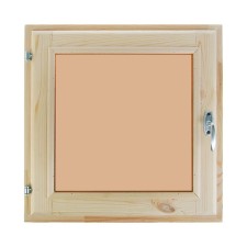 Window, 50 × 50cm, double glass, tinted, from needles
