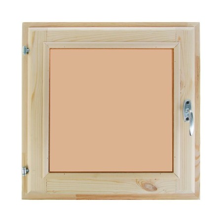 Window, 50 × 50cm, double glass, tinted, from needles