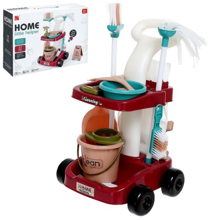 Game set "Cleaning" with accessories, 17 items