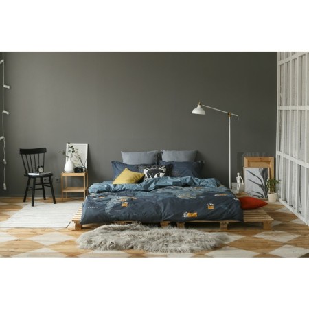 Bed linen "Ethel" euro trip 200x217 cm, 240*220 cm, 50x70+3 cm - 2 pcs, Ranforms-13