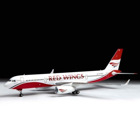 The prefabricated model “Passenger airliner Tu-204-100” Star, 1/144, (7023)-1