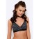 Women's bra -braid, size 75a, black color