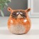 Souvenir Ceramics "Little Eagle owl" 6.6x7.1x7.4 cm