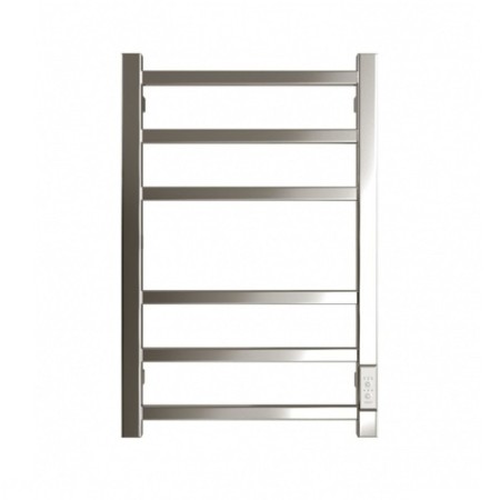 The electric heated towel "Dvin" L Plaza Neo, 600x400 mm, dimmer, polished-1