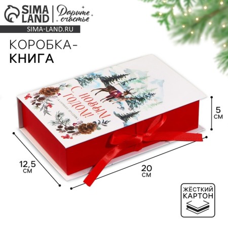 Box - Kniga "Fairytale holiday", 20 x 12.5 x 5 cm, New Year