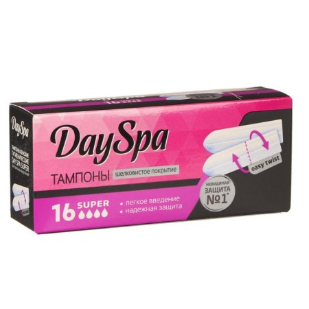 Tampons "Day Spa" Super, 16 pcs.