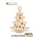 Wooden designer-cranes Ewa "Evik: New Year tree"
