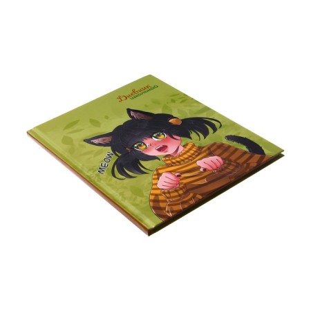 Universal diary for grades 1-11 anime, hard cover, glossy lamination, cheat sheet, 48 sheets-1