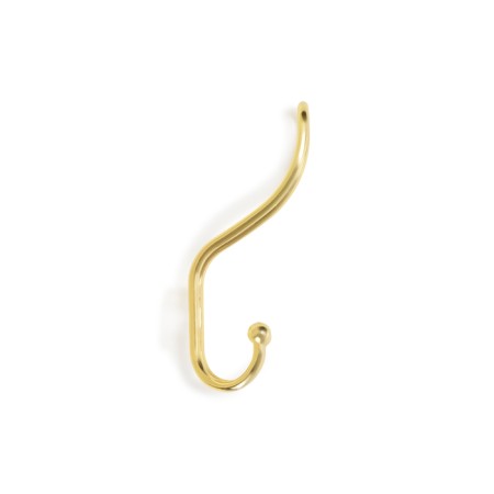 Furniture tundra hook TKT002 Light, three -rod, gold-5