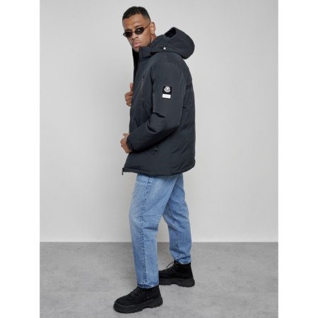 Male jacket, size 58, dark blue color-14