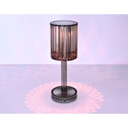 Table LED lamp with touch switch and Ambrella Light, Desk, DE8071, LED, 3 W, 225LUM, RGB, Gray Color.-2