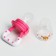 Nibbler (nipple for feeding), with silicone mesh "deer"