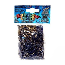 Резиночки для плетения браслетов RAINBOW LOOM, Персидская коллекция, синий