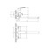 Bath mixer Rush Balearic BA3935-51, single-leaf, long spout, chrome