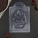 Form for chocolate and sweets "Silhouette of Unorgas", 9.4 × 7.2 × 2.3 cm, the color is transparent