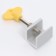 Loading and windows lock, yellow, 16 mm