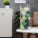 Garland “thread” 5 m with nozzles “white-green balls”, ip20, transparent thread, 20 LED, glow warm white, 220 V
