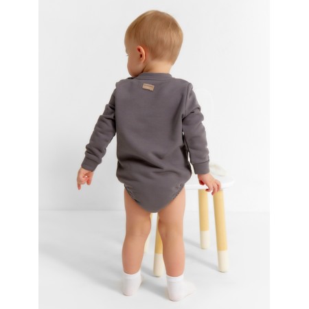 Svitshot Bodi Children's Minaku, gray color, height 62-68-3