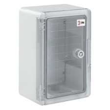 Building Plastic era ShMP-P (300x200x130) IP65 UHL1 transparent door gray gray