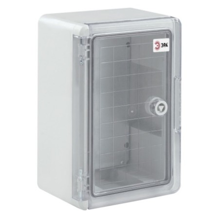 Building Plastic era ShMP-P (300x200x130) IP65 UHL1 transparent door gray gray